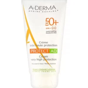 A-DERMA PROTECT AD SPF50+ CRÈME TRÈS HAUTE PROTECTION 150ML