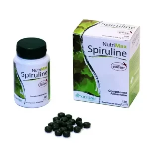 NUTRIMAX SPIRULINE 100% BIO 120 COMPRIMÉS TONUS ET VITALITÉ