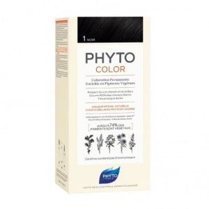 PHYTO PHYTOCOLOR COLORATION PERMANENTE 1 NOIR NF