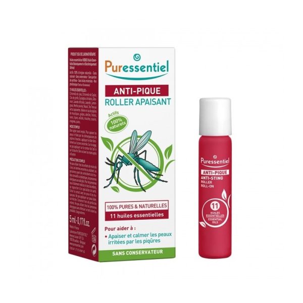 PURESSENTIEL ROLLER APAISANT ANTI-PIQUE 5ML