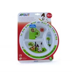 AVENT ASSIETTE DIVISEE 12 M+