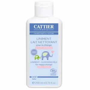 CATTIER BÉBÉ LINIMENT LAIT NETTOYANT POUR LE CHANGE 200 ML