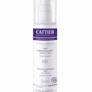 CATTIER LAIT DÉMAQUILLANT DOUCEUR VISAGE ET YEUX 200ML