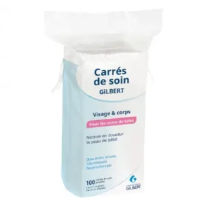 GILBERT CARRÉS DE SOIN SACHET DE 100 PIÈCES