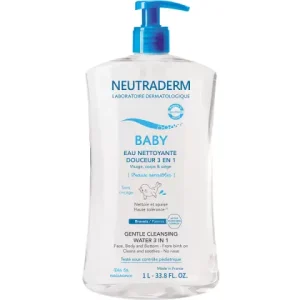 NEUTRADERM BABY EAU NETTOYANTE DOUCEUR 3 EN 1 - 1L