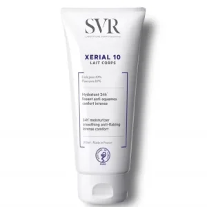 SVR XERIAL 10 LAIT CORPS HYDRATANT 24 H LISSANT-SQUAMES CONFORT INTENSE 200 ML