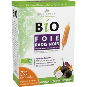 3 CHÊNES BIO FOIE RADIS NOIR / FUMETERRE / ARTICHAUT 30 AMP