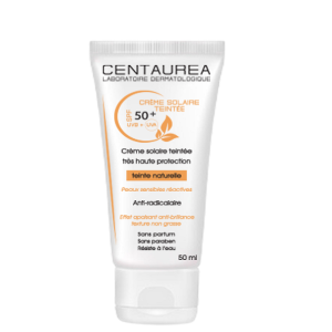 Centaurea Crème Solaire Teinte SPF 50+ 50ml