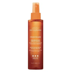 Esthederm L'Huile Solaire Soin Protecteur Corps Et Cheveux Soleil Fort Flacon Spray 150ml
