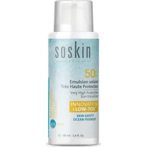 Soskin Low-Tox Emulsion Solaire SPF50+ 100Ml