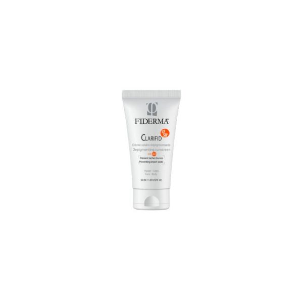 FIDERMA CLARIFID ECRAN SOLAIRE DEPIGMENTANTE SPF50+ 50ML