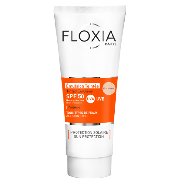 FLOXIA ECRAN EMULSION TEINTE POURCELAINE SPF50