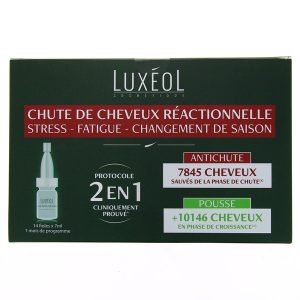 Luxéol Antichute Réactionnelle 2en1*7ml