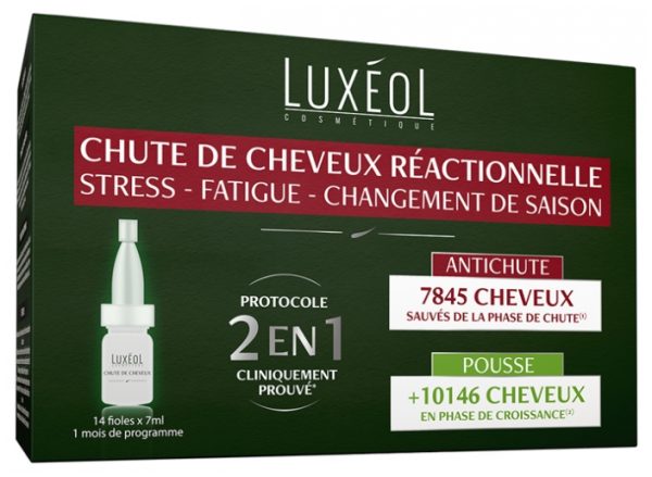 Luxéol Antichute Réactionnelle 2en1*7ml – Image 5