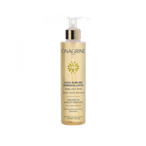 ONAGRINE HUILE SUBLIME DEMAQUILLANTE 200ML