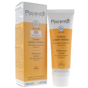 Placentor végétal Crème solaire teintée SPF 50+