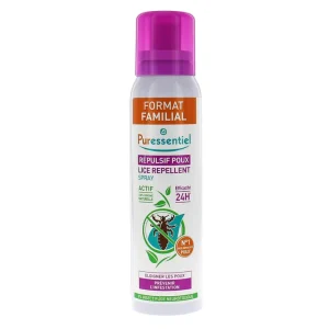 Puressentiel Spray Répulsif Poux 24h Efficacité Flacon 200ml