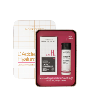 Novexpert Sérum booster à l’acide hyaluronique 30ml + Eau Micellaire miniature