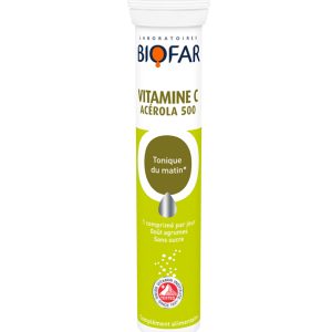 BIOFAR Vitamine C Acérola 500 / 20 CPS