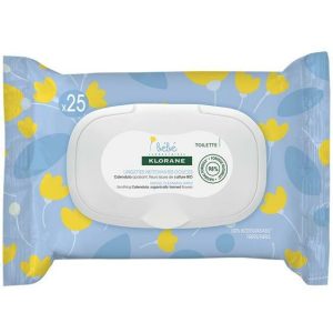 Klorane Bébé Lingettes Nettoyantes Epaisses 25 Pièces