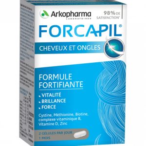 Forcapil Cheveux Et Ongles – 180 Gélules