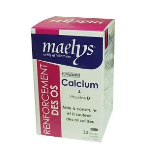 Maelys Calcium & Vitamine D 30 Gélules