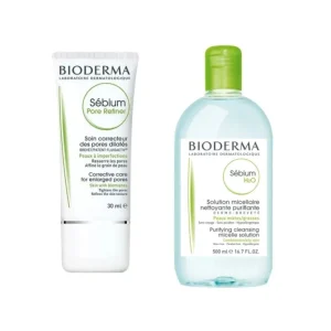 Bioderma Sebium duo pack " Pore refiner 30ml+H2O 250ml"