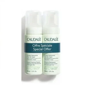 Caudalie Vinoclean Duo Mousse Nettoyant Fleur De Vigne 2*150ml
