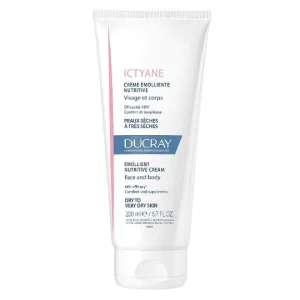Ducray Ictyane Crème Émolliente Nutritive Visage & Corps 200 ml