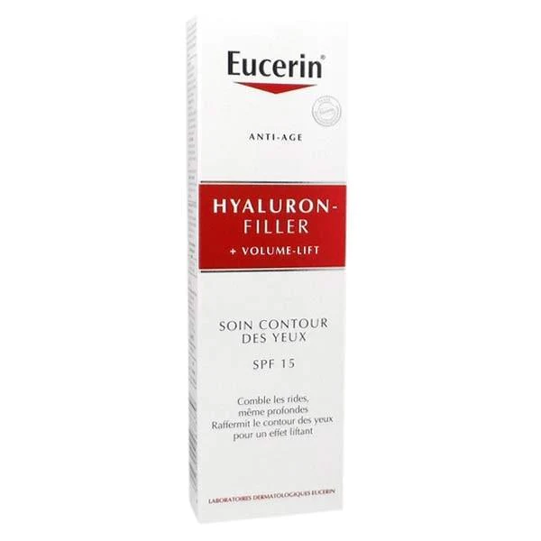 Eucerin – Hyaluron-Filler + Volume-Lift Soin Contour des Yeux SPF15 – 15 ml