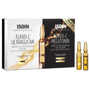 Isdin Flavo-C serum jour & nuit 24h 2+2amp
