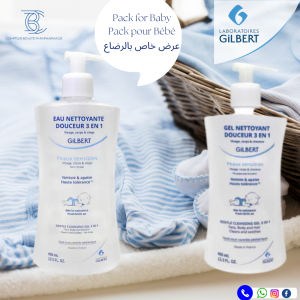 Pack Gilbert Nettoyant Bébé 400 ml