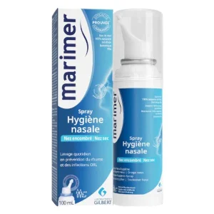 Marimer Eau De Mer Isotonique Hygiène Nasale Nez Sec-Encombré Spray 100ml