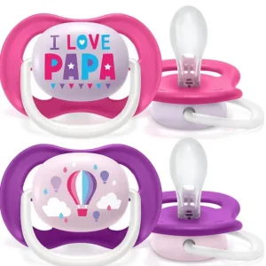 Avent Suc Ortho 6-18m Girl Scf080/04 Pap/Ballo