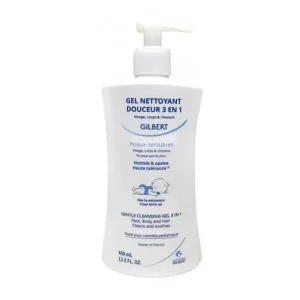 Gilbert Gel nettoyant douceur 3en1 bb 400ml