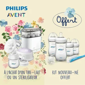 Avent Tire Lait Electrique Scf332/62 + Kit Nouveau Né OFFERT