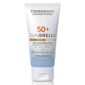 DERMEDIC SUNBRELLA CREME PEAUX NORMALES ET SECHES SPF50+ 50ml