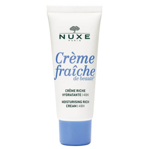 Nuxe Crème Fraîche de Beauté Crème Riche Hydratante 48h – 30ml