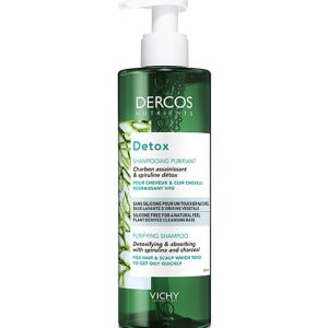 Dercos Nutrients Shampooing Détox Cheveux Gras 250ml
