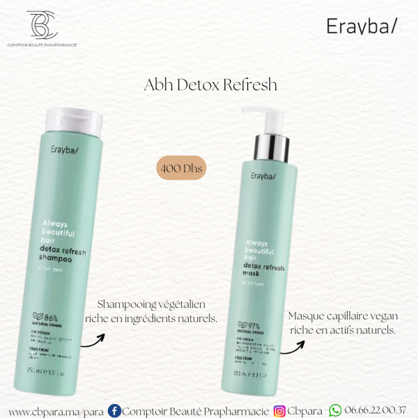 Pack Erayba Abh Detox Refresh 250ml