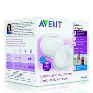 Avent – SCF254/30 – Coussinets d’allaitement jetables X30