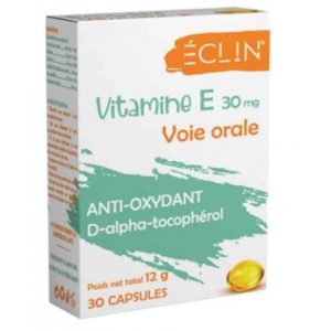 ECLIN VITAMINE-E 30 CAPSULES
