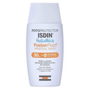 Isdin Fotoprotector Mineral Baby Fusion Fluid Pediatrics Solaire Spf50 – 50ml