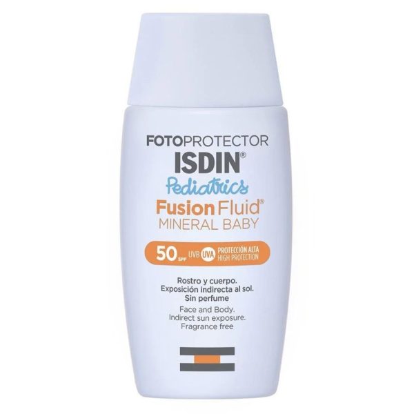 Isdin Fotoprotector Mineral Baby Fusion Fluid Pediatrics Solaire Spf50 – 50ml