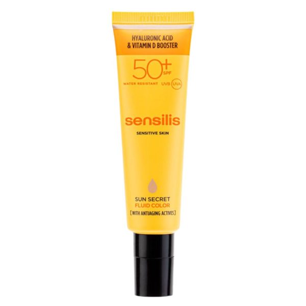 Sensilis Sun Secret Fluide Solaire HA Anti-Âge Teinté Spf50 – 50ml