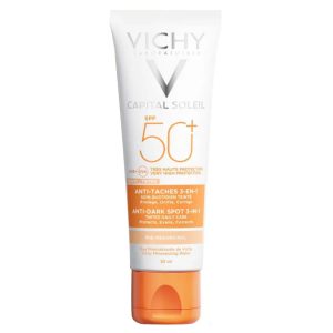 Vichy Capital Idéal Soleil Soin Solaire Anti-Taches Teinté 3 en 1 Spf50 – 50ml