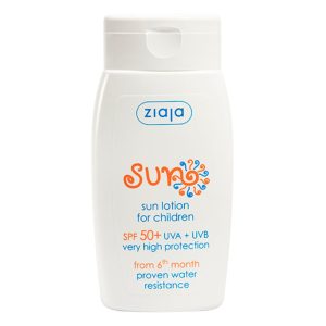 Ziaja Sun Lotion Pour Enfant Spf50+ 125ml