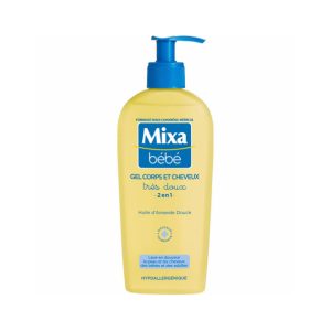 Mixa bébé Gel corps & cheveux Très doux 2en1 250ml