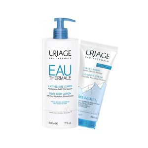 Pack Uriage Eau Thermale Lait veloute 500ml+ Crème lavante 200ml