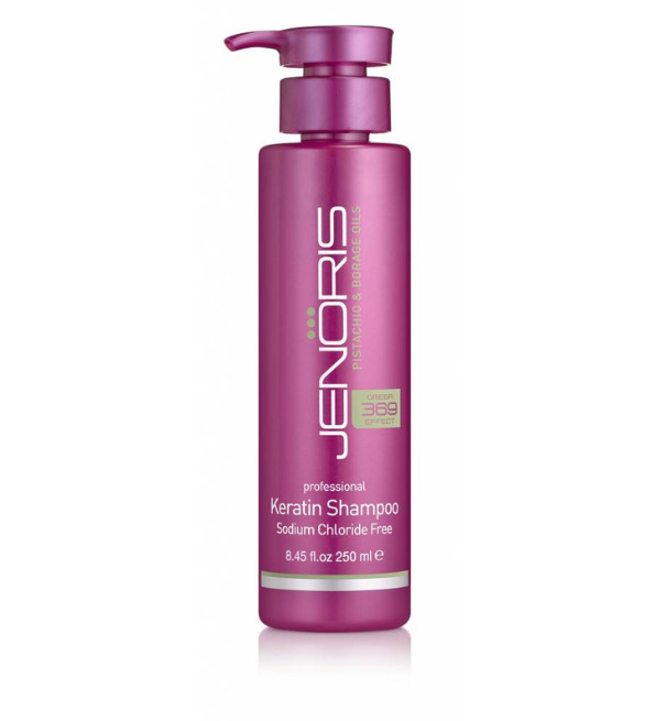 Jenoris Shampoo à La keratine Sans Sulfate 500ml